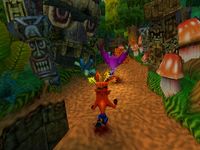 une photo d'Ã©cran de Crash Bandicoot 2 sur Sony Playstation